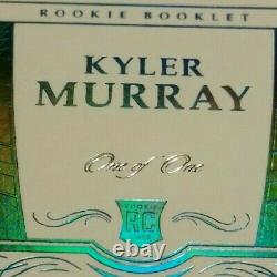 1/1 RC AUTO KYLER MURRAY NFL SHIELD 100 YEARS SEALED RPA ROOKIE 2019 Flawless