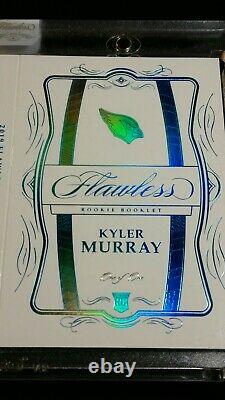 1/1 RC AUTO KYLER MURRAY NFL SHIELD 100 YEARS SEALED RPA ROOKIE 2019 Flawless