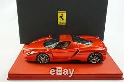 1/18 Bbr Ferrari Enzo F1 2007 Red Metallic Red Deluxe Leather Limted 10 Piece Mr