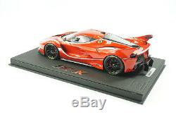 1/18 Bbr Ferrari Fxxk Enzo Red Deluxe Black Leather Base Limted 10 Pieces Mr