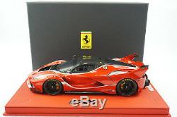 1/18 Bbr Ferrari Fxxk Enzo Red/carbon Deluxe Red Leather Base Limted 10 Piece Mr