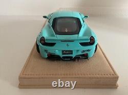 1.18 Liberty Walk Ferrari 458 Tiffany Blue Limited Edition #05 of 50 pieces