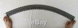 10 Pieces Of Atlas No. 6000 O-gage 2 Rail Black Tie 36 Flexible Rail Track New