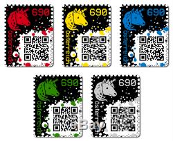 10 Stück Crypto Stamp, Black Edition Ltd. 78.5k, Ethereum Blockchain, 10 Pieces