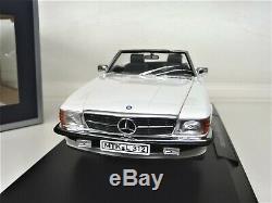 118 NOREV Mercedes 300SL W107 weiß white Limited Edition 1000 Pieces NEU NEW