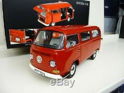 118 Schuco VW T2 T2a Bus rot Limited Edition 500 pieces 450019600 NEU NEW