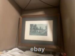 1885 C. A. Detti (Fr.) Framed limited edition photogravure lithograph