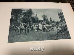 1885 C. A. Detti (Fr.) Framed limited edition photogravure lithograph