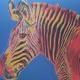 1980s Andy Warhol Signed Limited Edition Lithograph Zebra