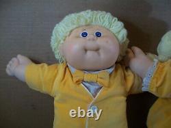 1985 Cabbage Patch Kids Twins (Boy & Girl) Blonde Hair Limited Edition