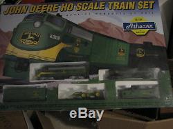 1997 Athearn John Deere Ho Scale (5 Piece)train Set. Mib