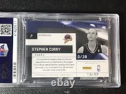 2009 Limited STEPHEN CURRY RC /99 Jumbo Jersey Patch Relic ROOKIE PSA 8+ POP 4