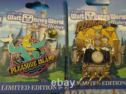 2017 Walt Disney World Piece of History 9 Pin Set Limited Edition Hard to Find