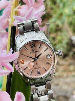 2018 Limited Edition Grand Seiko Pink Champagne SBGA371 Watch 1/500 Pieces JDM