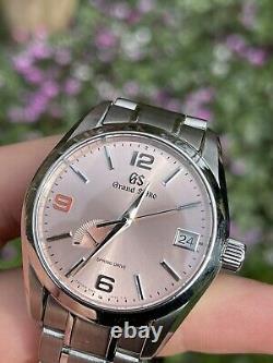 2018 Limited Edition Grand Seiko Pink Champagne SBGA371 Watch 1/500 Pieces JDM