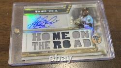 2020 Topps Triple Threads Fernando Tatis Jr. Relic Auto Autograph 14/18 Padres