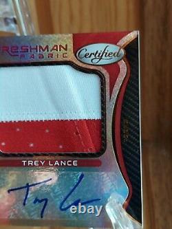 2021 Certified Football FOTL Trey Lance RC Rookie Patch Auto /149 SSP RPA 49ers
