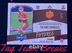 2021 Legacy Futures RC/RPA DOUBLE PATCH AUTO Trevor Lawrence Silver 9/50 Jaguars