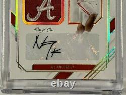 2021 National Treasures NAJEE HARRIS 1/1 Alabama Logo Patch Auto RPA