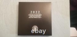 2022 US Mint Limited Edition Silver Proof Set 8-piece S mint withOGP & COA