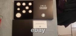 2022 US Mint Limited Edition Silver Proof Set 8-piece S mint withOGP & COA