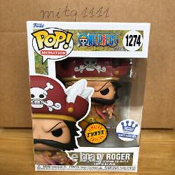 2023 Funko Pop! One Piece Gol D. Roger Figure #1274? LIMITED CHASE EDITION