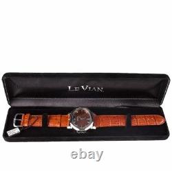 $2950 / Levian Limited edition (088/500) Swiss time piece / fancy