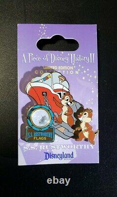 A Piece of Disney History Pin S. S. Rustworthy Chip and Dale Limited Edition