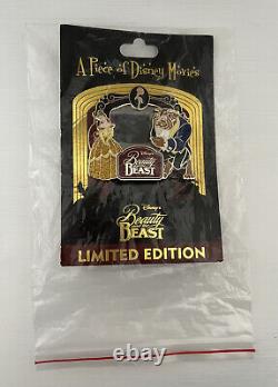 A Piece of Disney Movies Limited Edition Pin / Beauty and the Beast. Very Rare