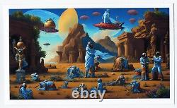 ANCIENT CIVILIZATIONS Mr Clever Art Pop Surrealism Print CleverVision Art Labs