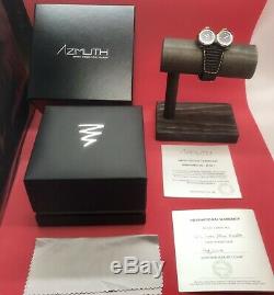 AZIMUTH Twin Turbo Swiss ETA Manual Wind Limited Edition 88 Pieces Twin Movement