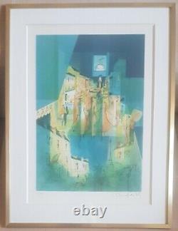 Abstract Paris Scene. Limited Edition 13/300 Signed