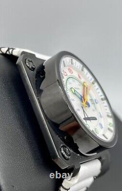 Achtung Aviatore Black Steel White Dial Limited Edition Automatic 10 Pieces 48mm