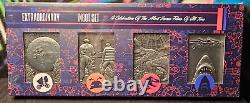 Amblin 4 Piece Limited Edition Ingot Collection (Jaws/Jurassic Park/E. T/B2TF)