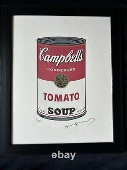 Andy Warhol (1928-1987) Hand Signed Original Limited Edition Print with COA