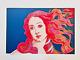 Andy Warhol Botticelli's Birth Of Venus 1984 Numbered Ltd Ed Print 26 X 19