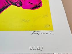 Andy Warhol Cow, 1966 Signed Hand-Number Ltd Ed Print 26 X 19 in