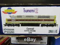 Athearn Genesis G63685 Sdp45 Erie Lackawanna /conrail Patch Rd#. 6693 DCC Sound