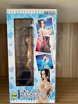 BANPRESTO STATUE-ONE PIECE P. O. P-BOA HANCOCK Ver WHITE- LIMITED EDITION