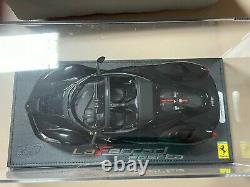 BBR Models 1/18 Ferrari LaFerrari Aperta Gloss Black 1 of 4 pieces P18135GEN20-1