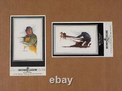 BEN RICHMOND (TWO) VINTAGE LIMITED EDITION OF 500 PRINTS WithC. O. A'S-NEW OLD STOCK