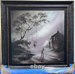 BOB BARKER LIMITED EDITION PRINT GIVING IT LARGE 66 x 66cm