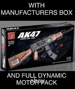 BRICK AK-47 Fully Motorised 1179 Pieces Manufacturers Box Available January