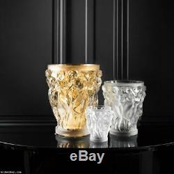 Bacchantes Grand Vase Limited Edition (90 Pieces) Clear Crystal With Gold Leaf 1