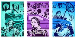 Back to the Future Ltd. Ed. Pop Art 3-Piece Triptych Print Signed by Artist