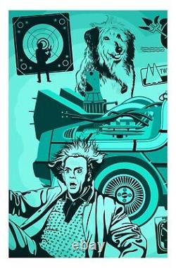 Back to the Future Ltd. Ed. Pop Art 3-Piece Triptych Print Signed by Artist