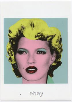 Banksy Kate Moss Crude Oils Authentic Art Post Card Print Street Art Urban 2005