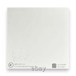 Ben Eine Alphabet Black Original Limited Edition Signed Lenticular Postcard Art