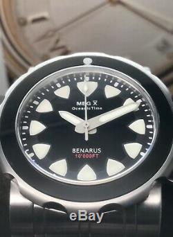 Benarus Megalodon OceanicTime X Special Edition 10000 Feet Swiss ETA 25 Pieces