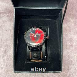 Berserk 5000piece Limited Edition Used Watch Black×Red Manual-Winding SS Japan